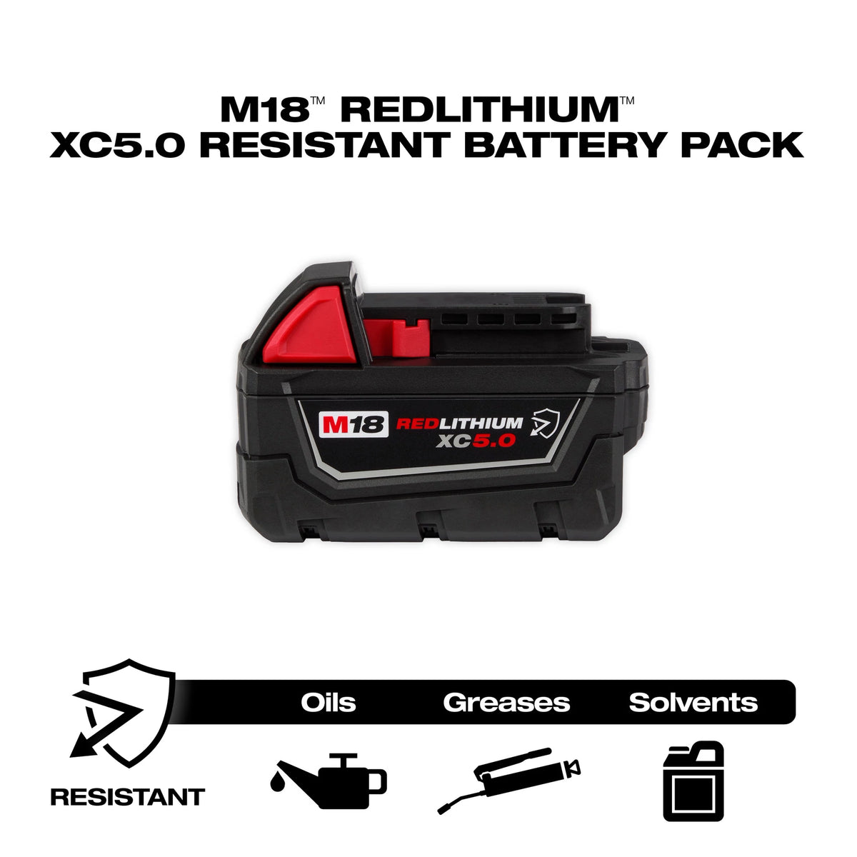 M18™ REDLITHIUM™ XC5.0 Resistant Battery
