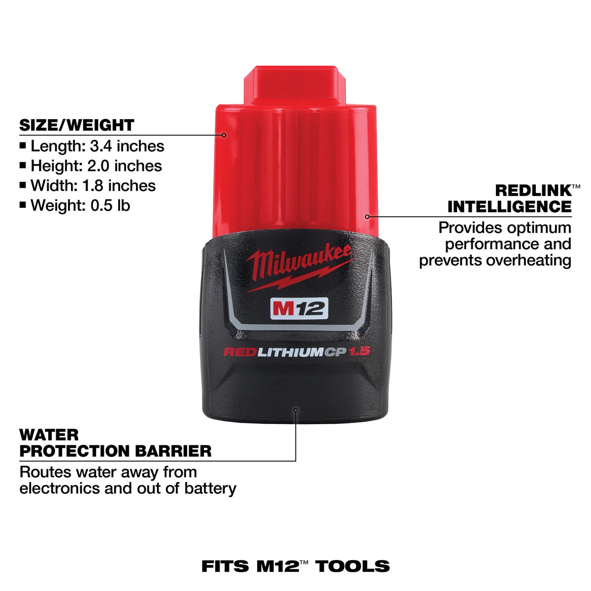 M12 COMPACT BATTERY