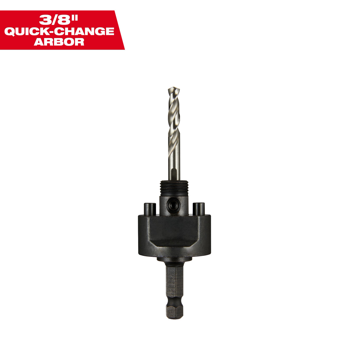 Large Thread Pull-Back Arbor 3/8" Shank