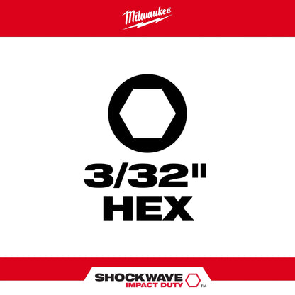 1" INSERT BIT HEX 3/32" BULK 25