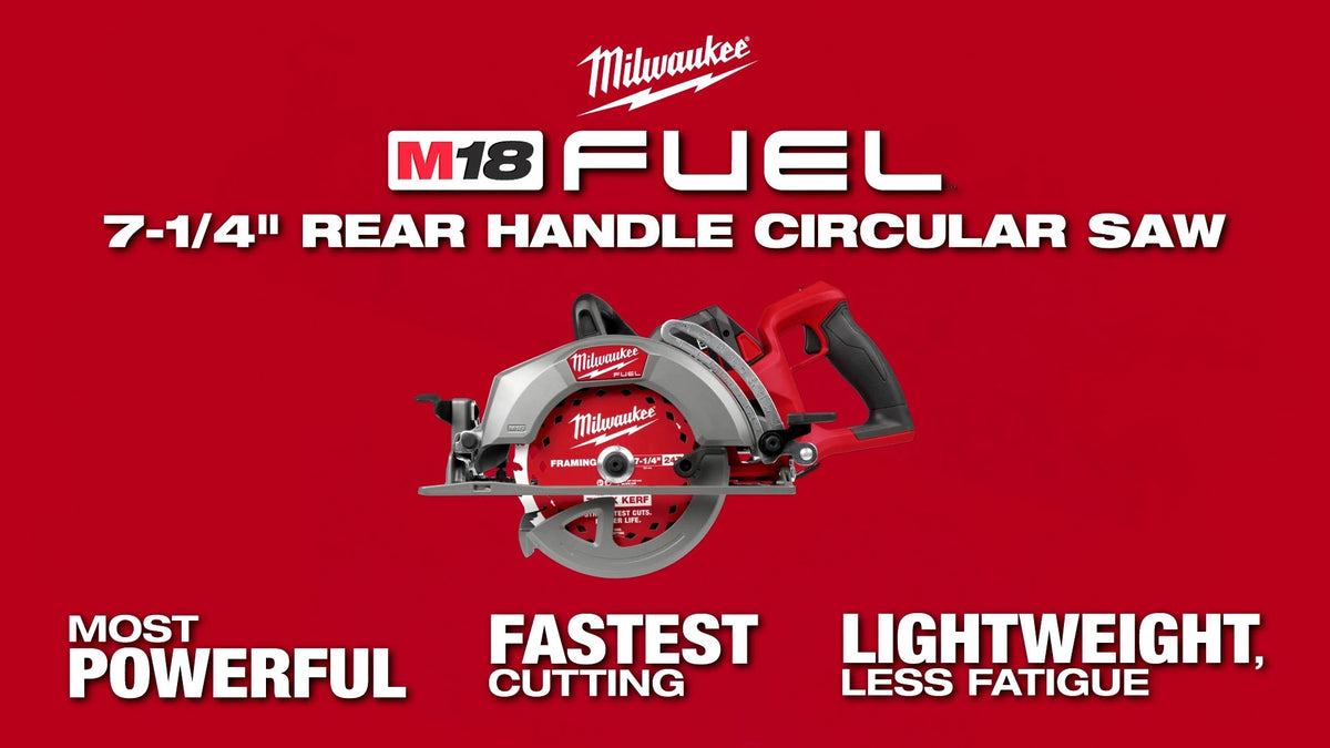 M18 FUEL™ 7-1/4" Rear Handle Circular Saw
