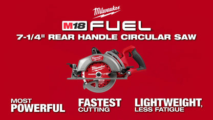 M18 FUEL™ 7-1/4" Rear Handle Circular Saw