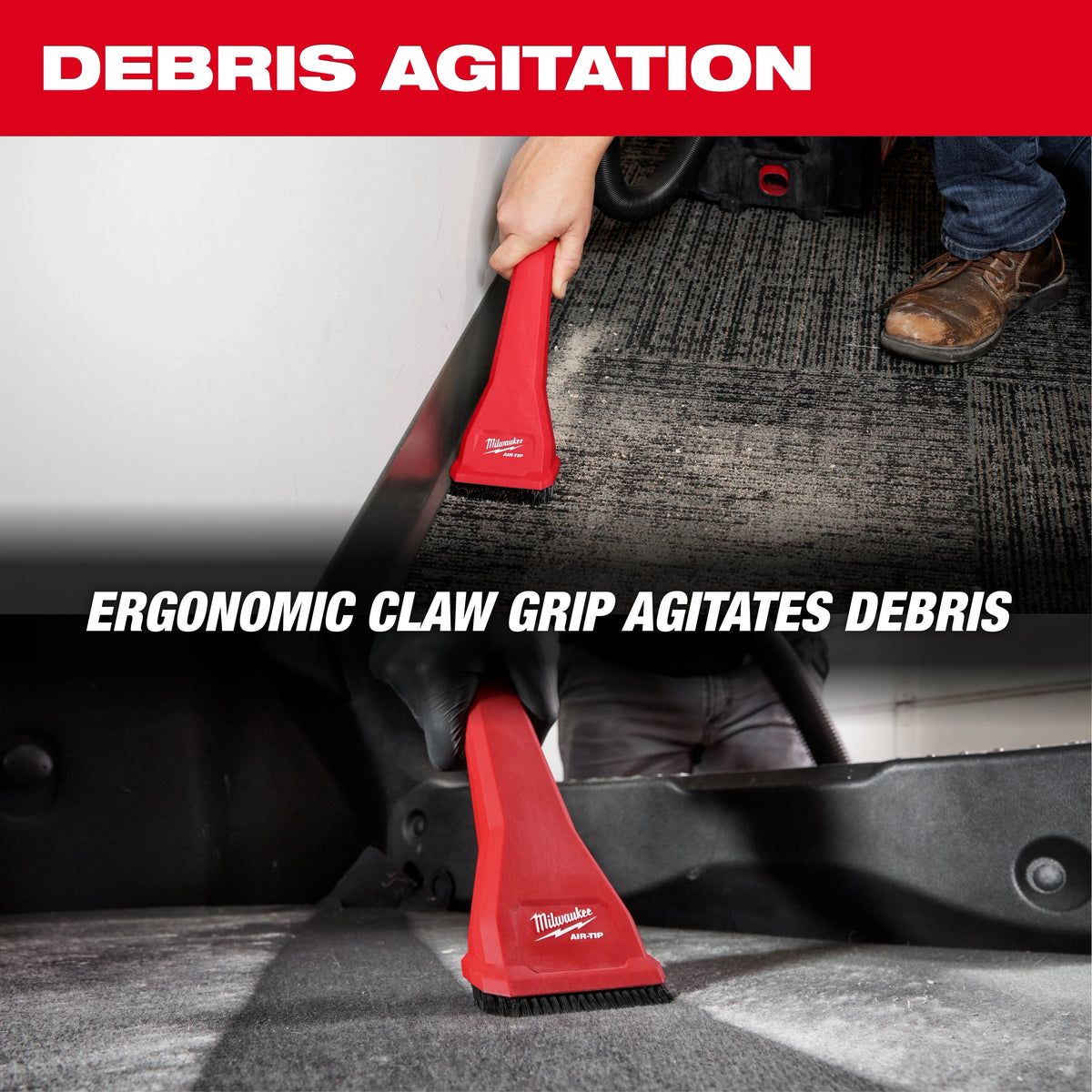 AIR-TIP™ Claw Utility Nozzle w/ Brushes