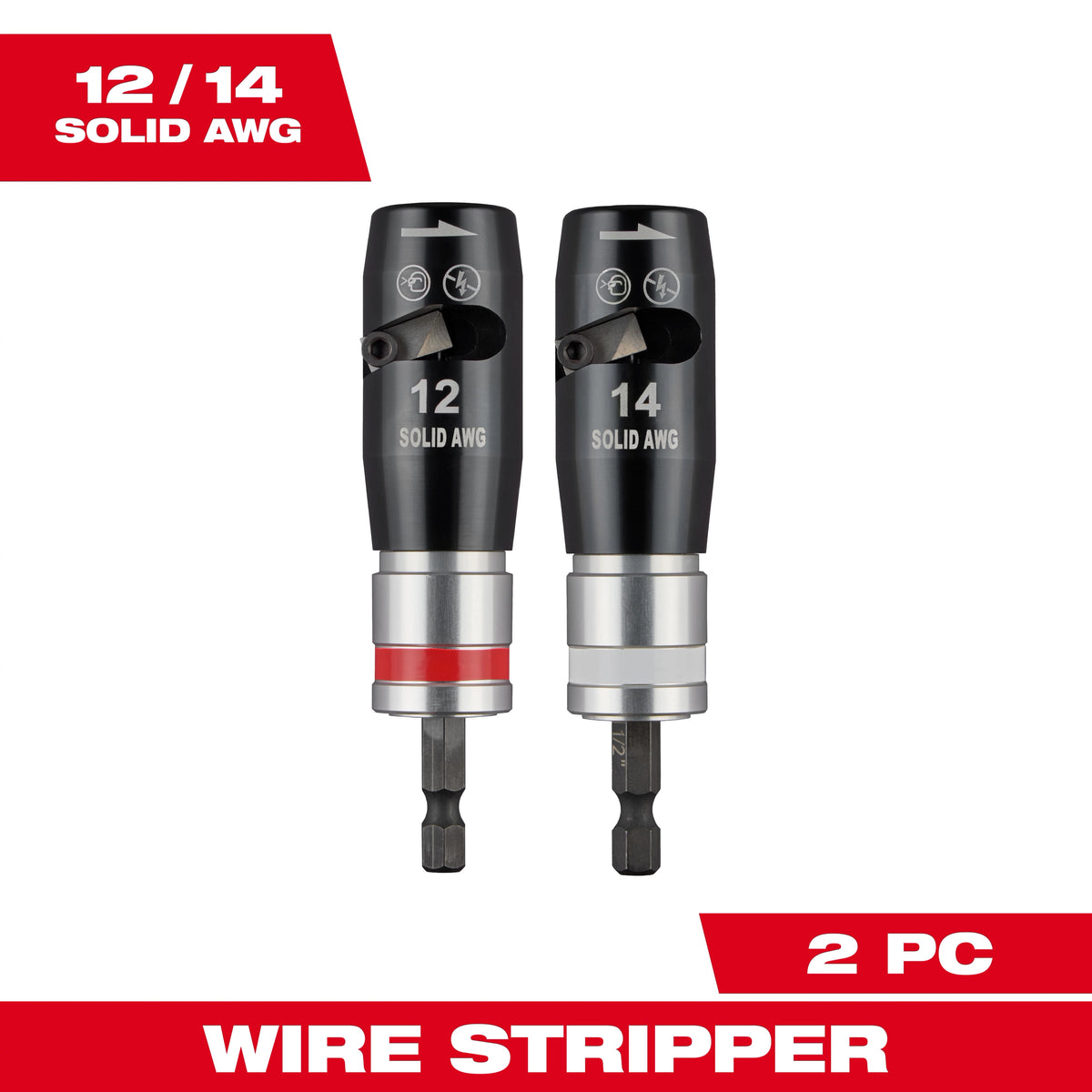 2PC Solid Wire Stripper Set