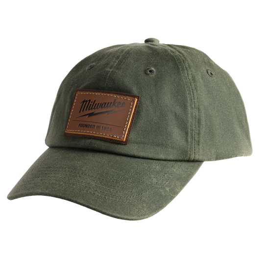 WAXED CANVAS HAT - GREEN