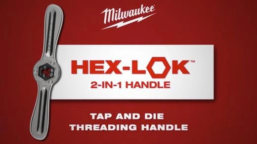 38PC Metric Tap & Die PACKOUT™ Set w/ HEX-LOK™ 2-in-1 Handle