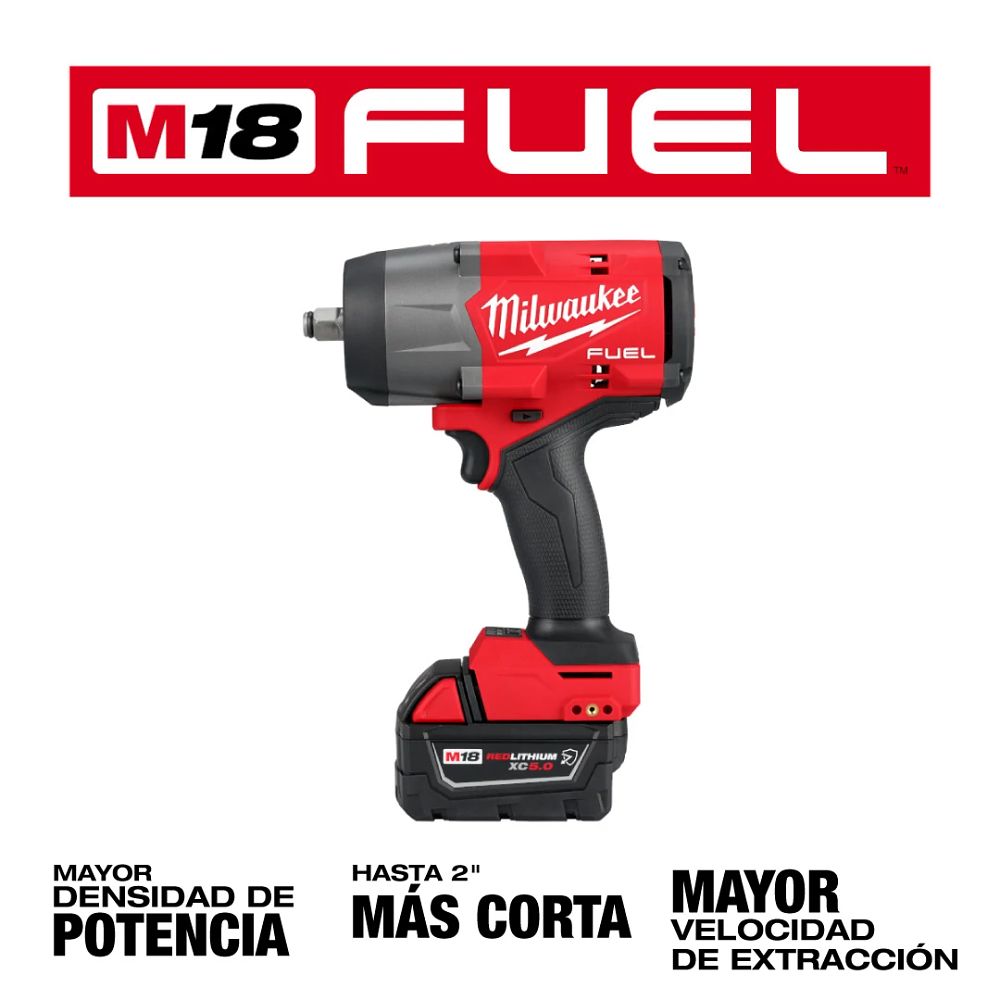 M18 FUEL™ 1/2" High Torque Impact wrench w/ Friction Ring Kit