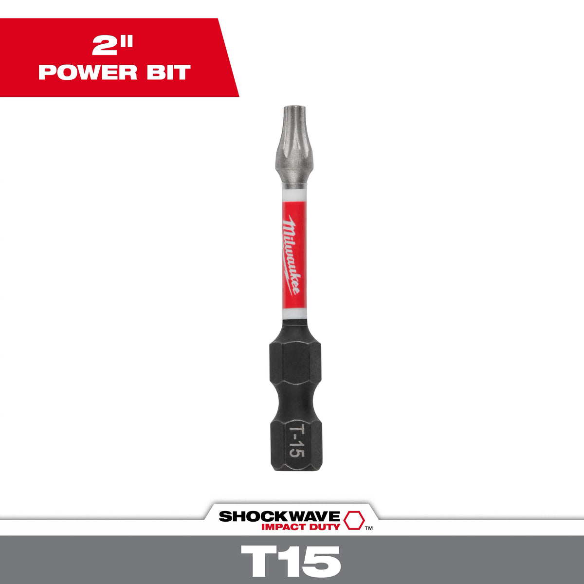 SHOCKWAVE™ Impact Duty 2"TORX® T15 Power Bit