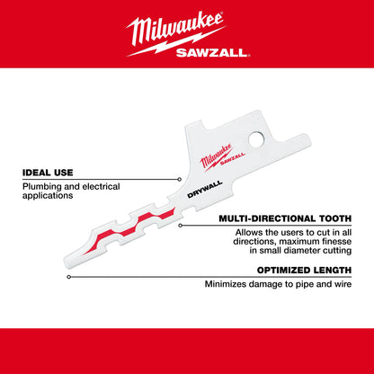 Drywall Access SAWZALL® Blade