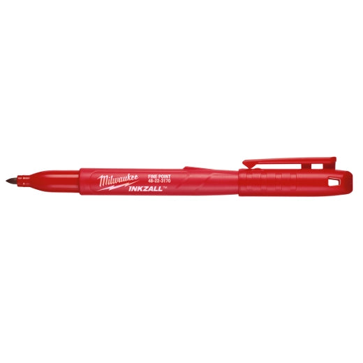 INKZALL™ Red Fine Point Marker