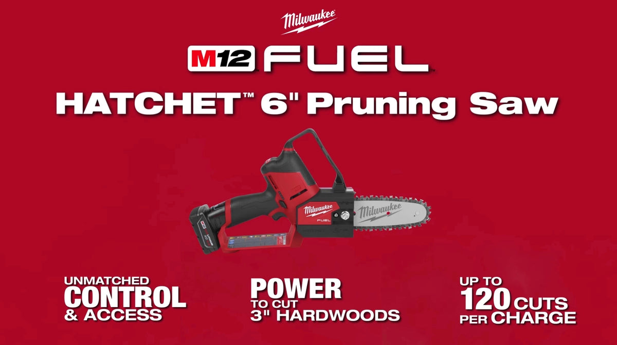 M12 FUEL™ HATCHET™ 6” Pruning Saw (Tool-Only)