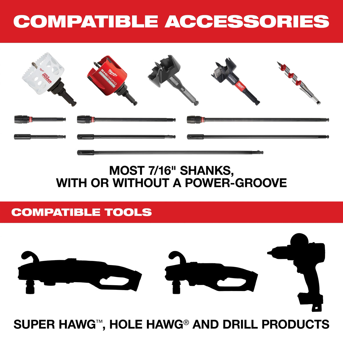 5-1/2" x 7/16" Universal QUIK-LOK™ Extension