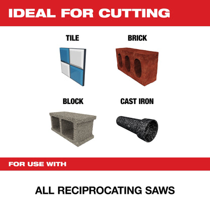 6" Diamond Max™ Diamond Grit SAWZALL® Blade