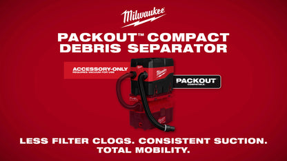 Compact Debris Separator w/ PACKOUT™ Compatibility