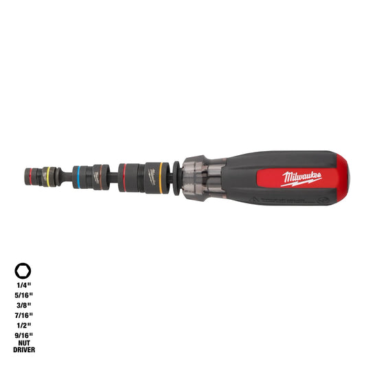 Multi-Nut Driver W/ SHOCKWAVE Impact Duty™ Magnetic Nut Drivers