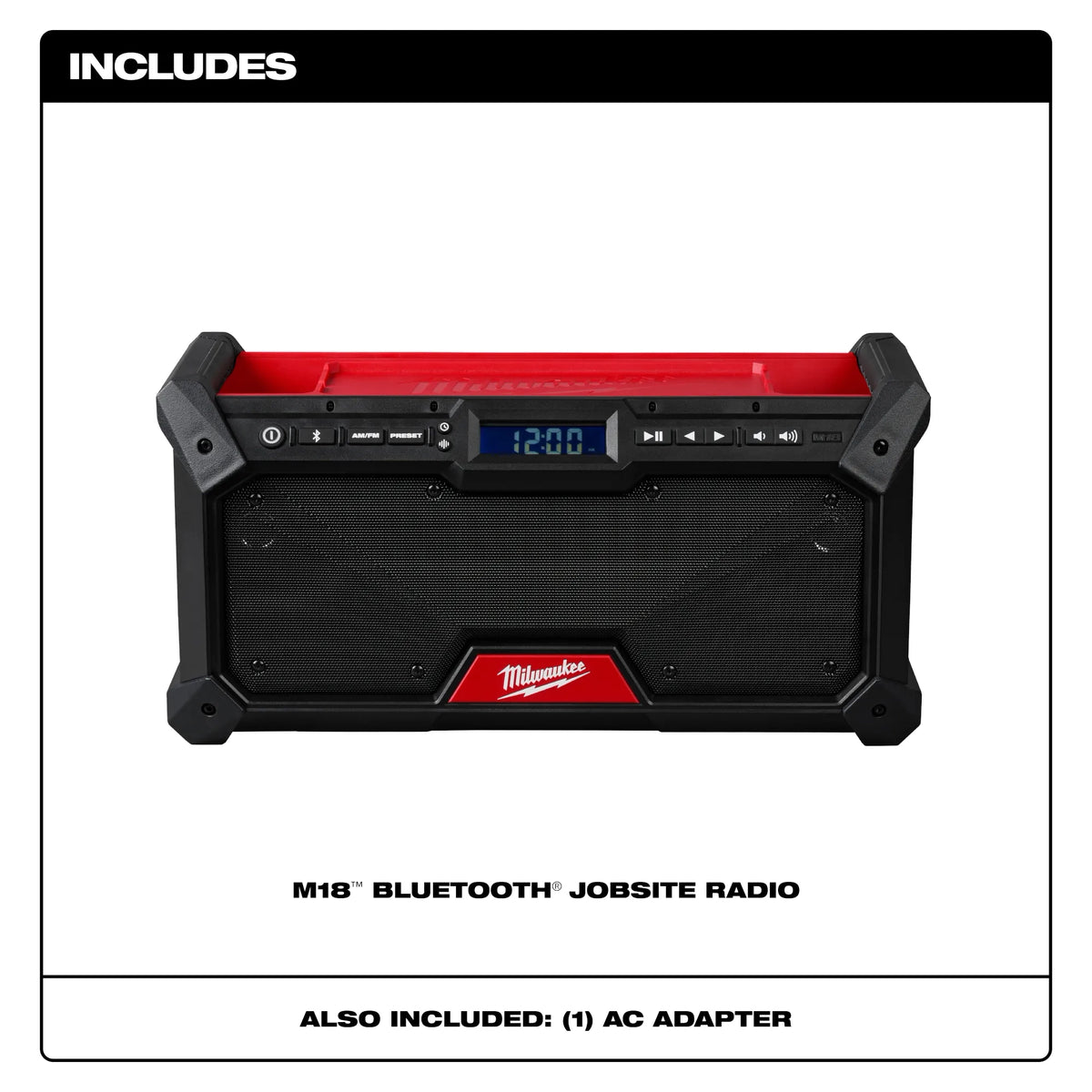 M18™ Bluetooth® Jobsite Radio