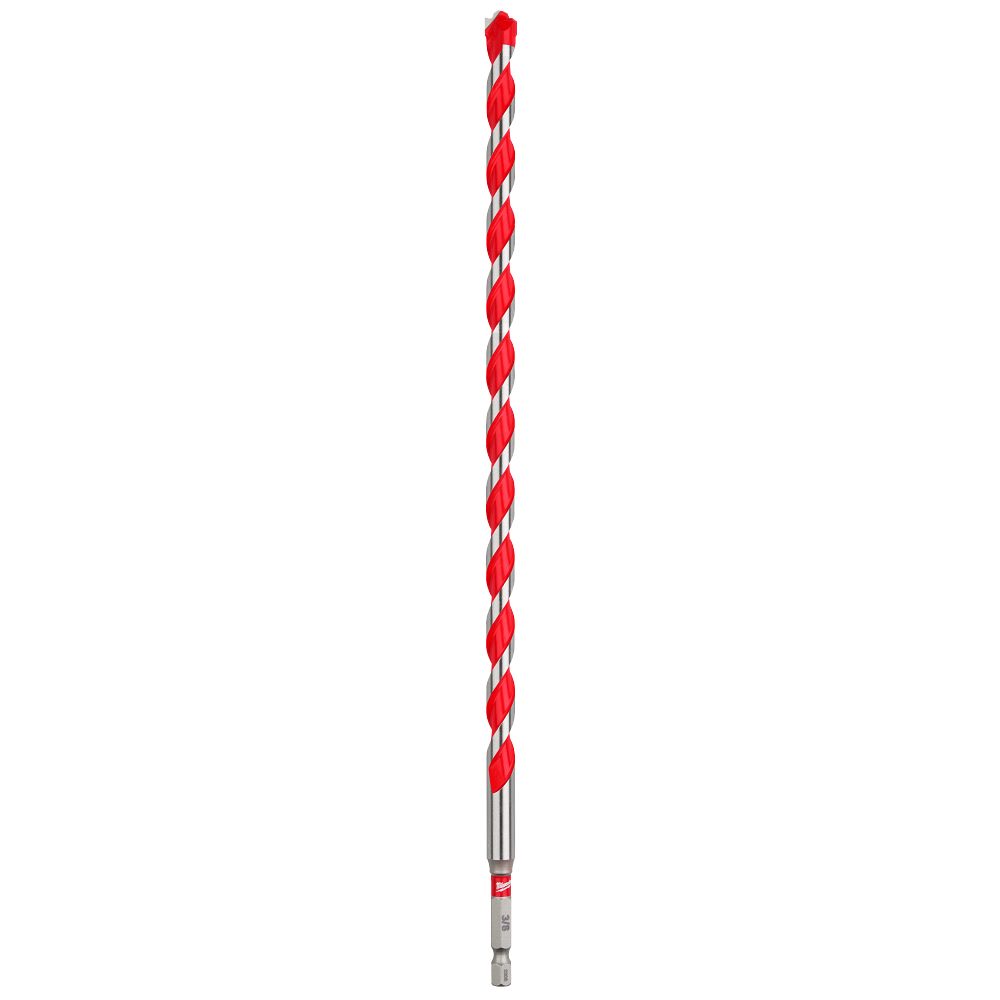 3/8" x 10" x 12" SHOCKWAVE™ Impact Duty Carbide Hammer Drill Bit with POWER TIP™