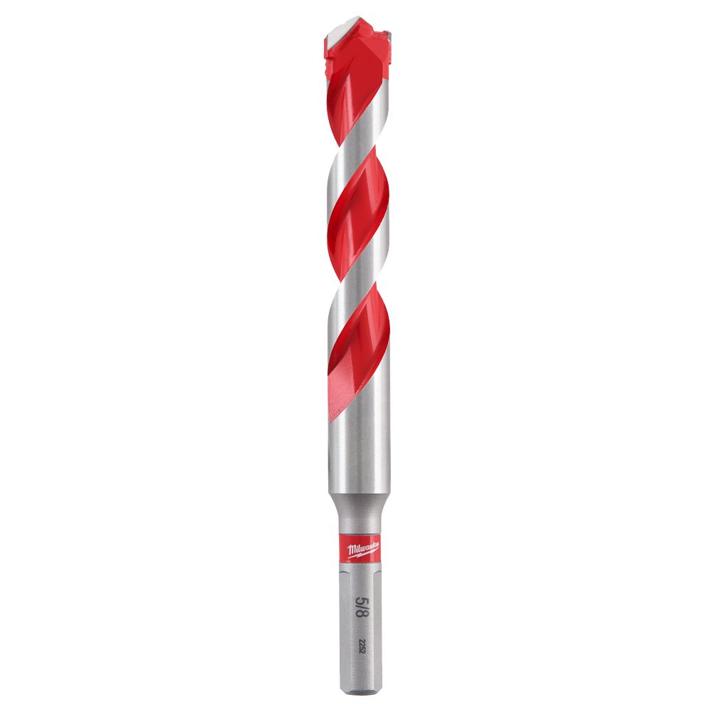 5/8" x 4" x 6" Carbide Hammer Drill Bit with POWER TIP™