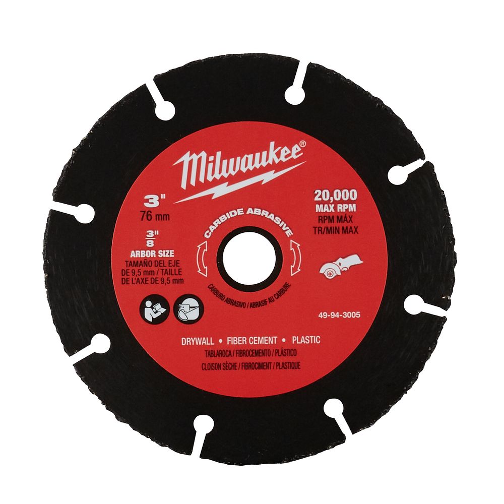 3" Carbide Abrasive Blade