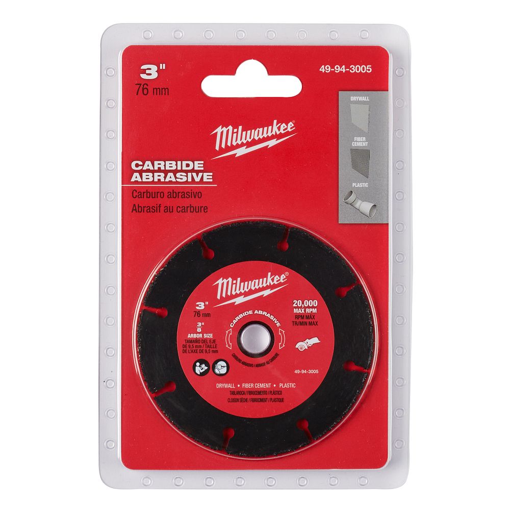 3" Carbide Abrasive Blade