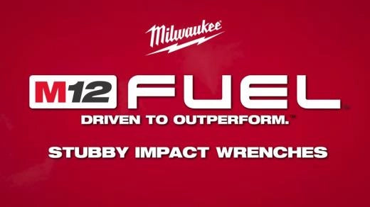 M12 FUEL™ Stubby 1/2" Impact Wrench w/ Pin Detent