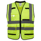 Class 2 High Visibility Yellow Performance Safety Vest - L/XL