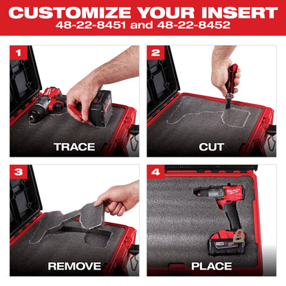 Customizable Foam Insert for PACKOUT™ Drawer Tool Boxes