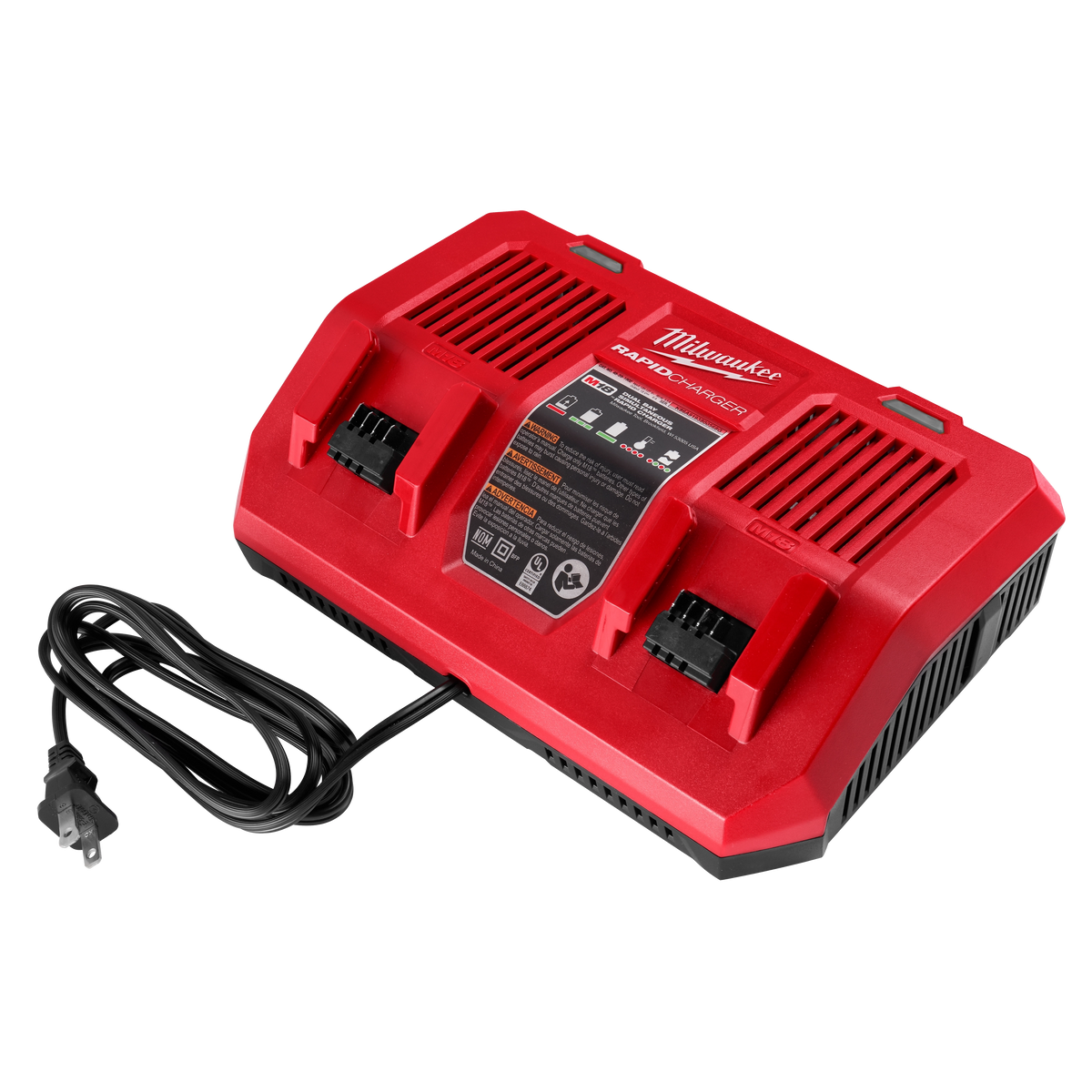 M18™ Dual Bay Simultaneous Rapid Charger