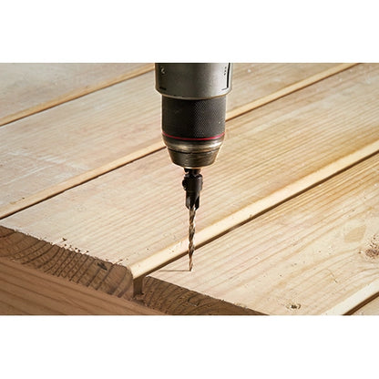 4 Pc Countersink Drill Bit Set