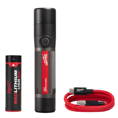 USB Rechargeable 800L Compact Flashlight