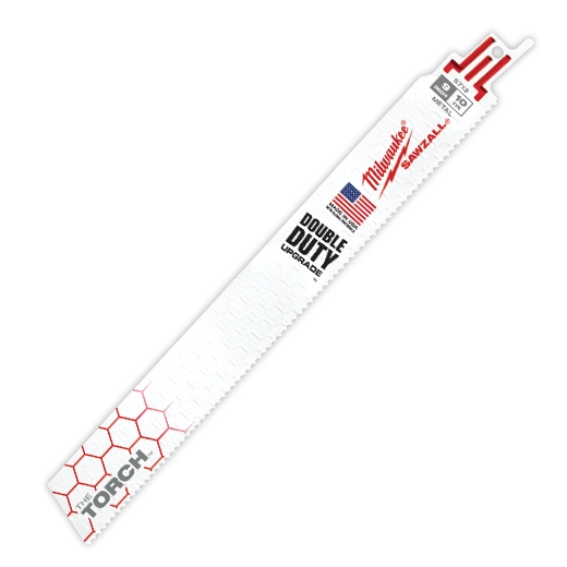 9" 10 TPI TORCH™ SAWZALL® Blade for Thick Metal (5 PK)
