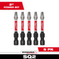 SHOCKWAVE™ Impact Duty 2" Square Recess #2 Power Bits (5 PK)