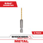 5/64" SHOCKWAVE Impact Duty™ RED HELIX™ Titanium Drill Bit