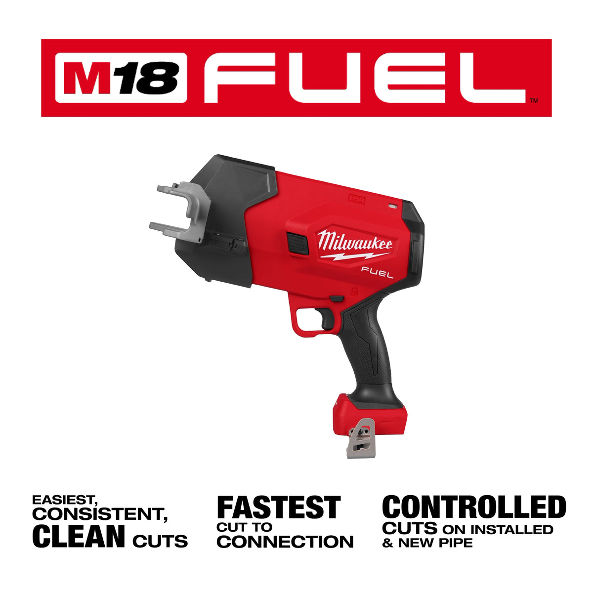 M18 FUEL™ ½”-1” Steel Pipe Cutter