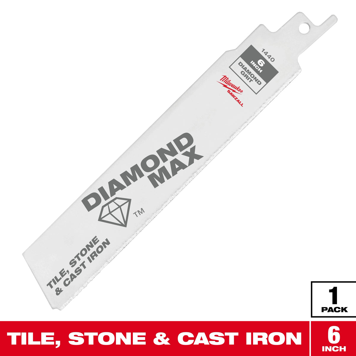 6" Diamond Max™ Diamond Grit SAWZALL® Blade