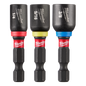 3PC SHOCKWAVE™ Impact Duty 1-7/8" Magnetic Nut Driver Set