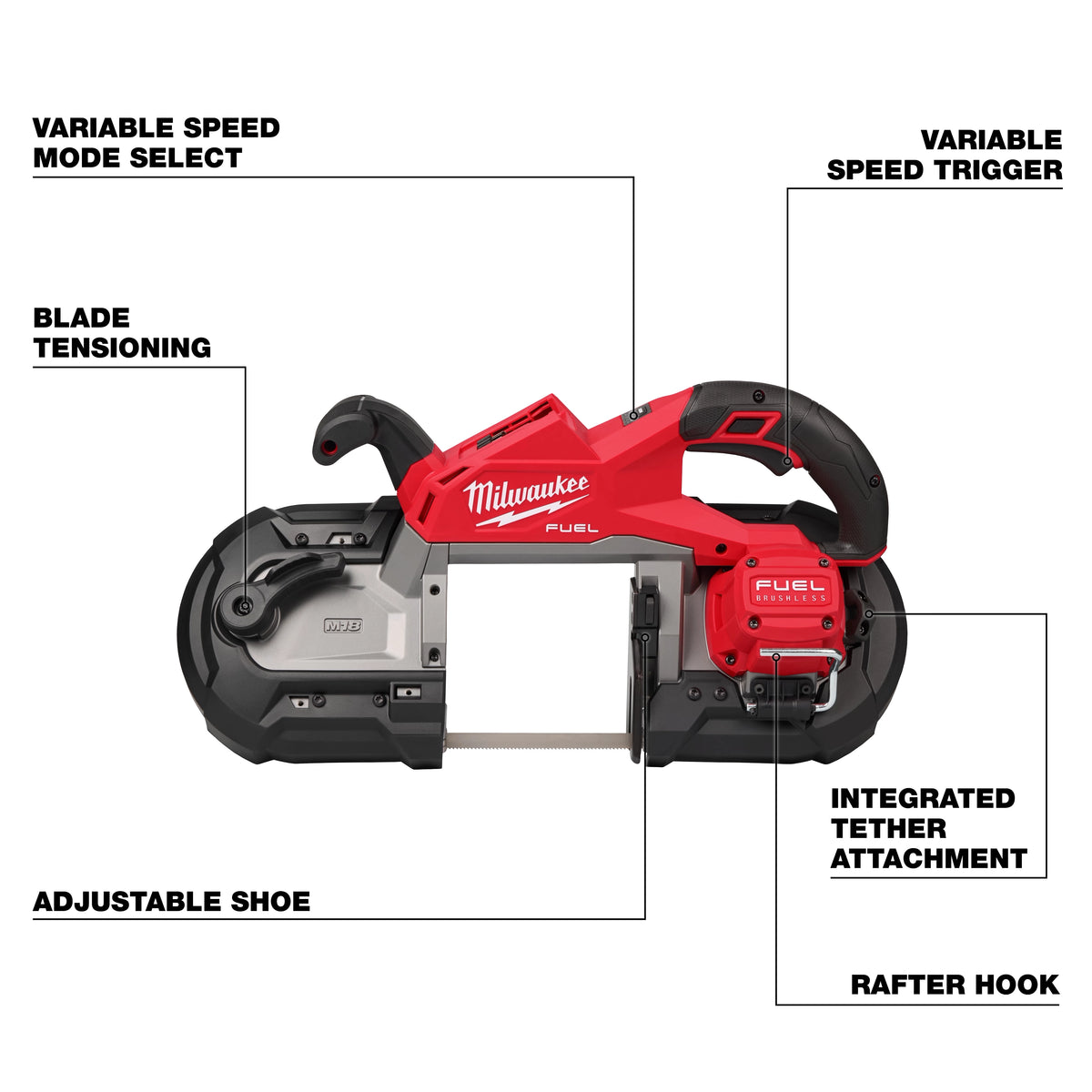 M18 FUEL™ Deep Cut Band Saw