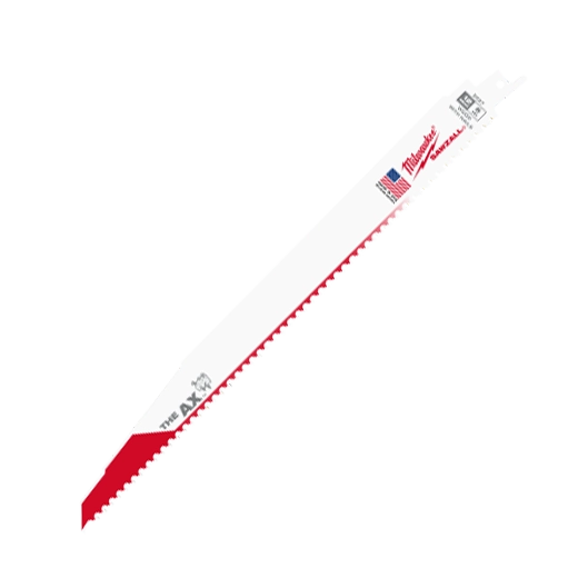 12" 5 TPI AX™ SAWZALL® Blade for Wood with Nails (5 PK)