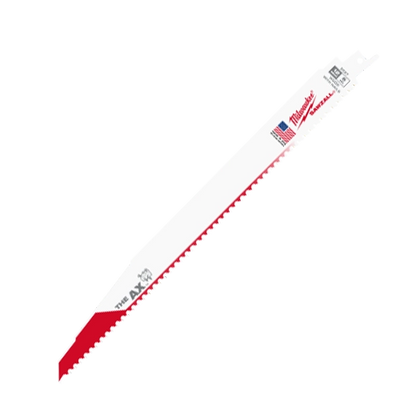12" 5 TPI AX™ SAWZALL® Blade for Wood with Nails (5 PK)