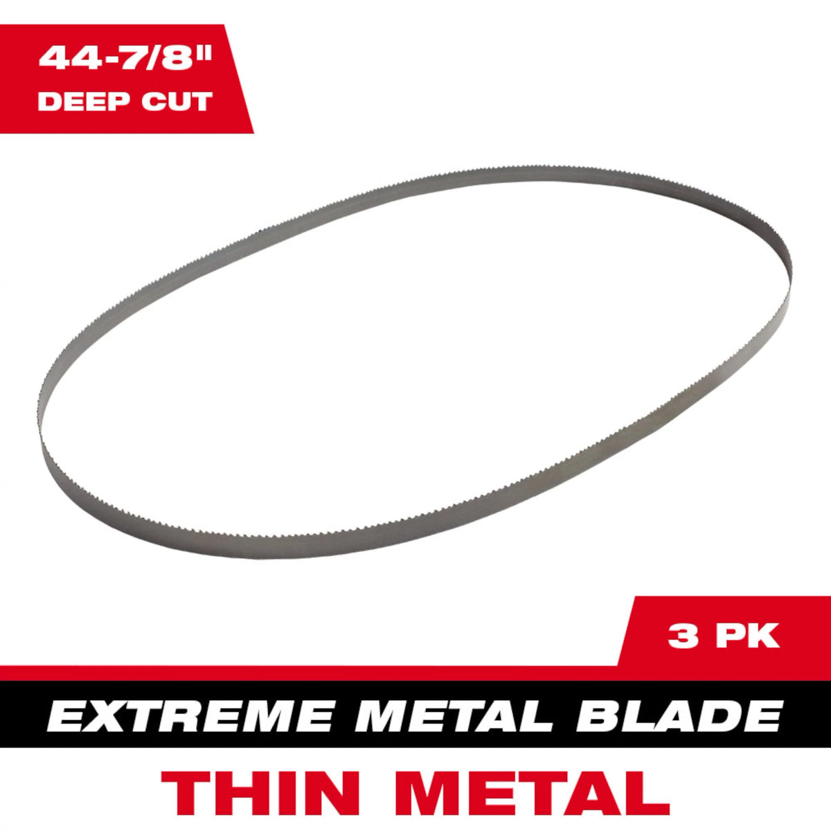 Extreme Thin Metal Deep Cut Band Saw Blade 3PK