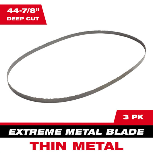 Extreme Thin Metal Deep Cut Band Saw Blade 3PK