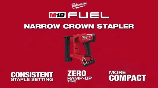 M18 FUEL™ 18 GAUGE 1/4" Narrow Crown Stapler