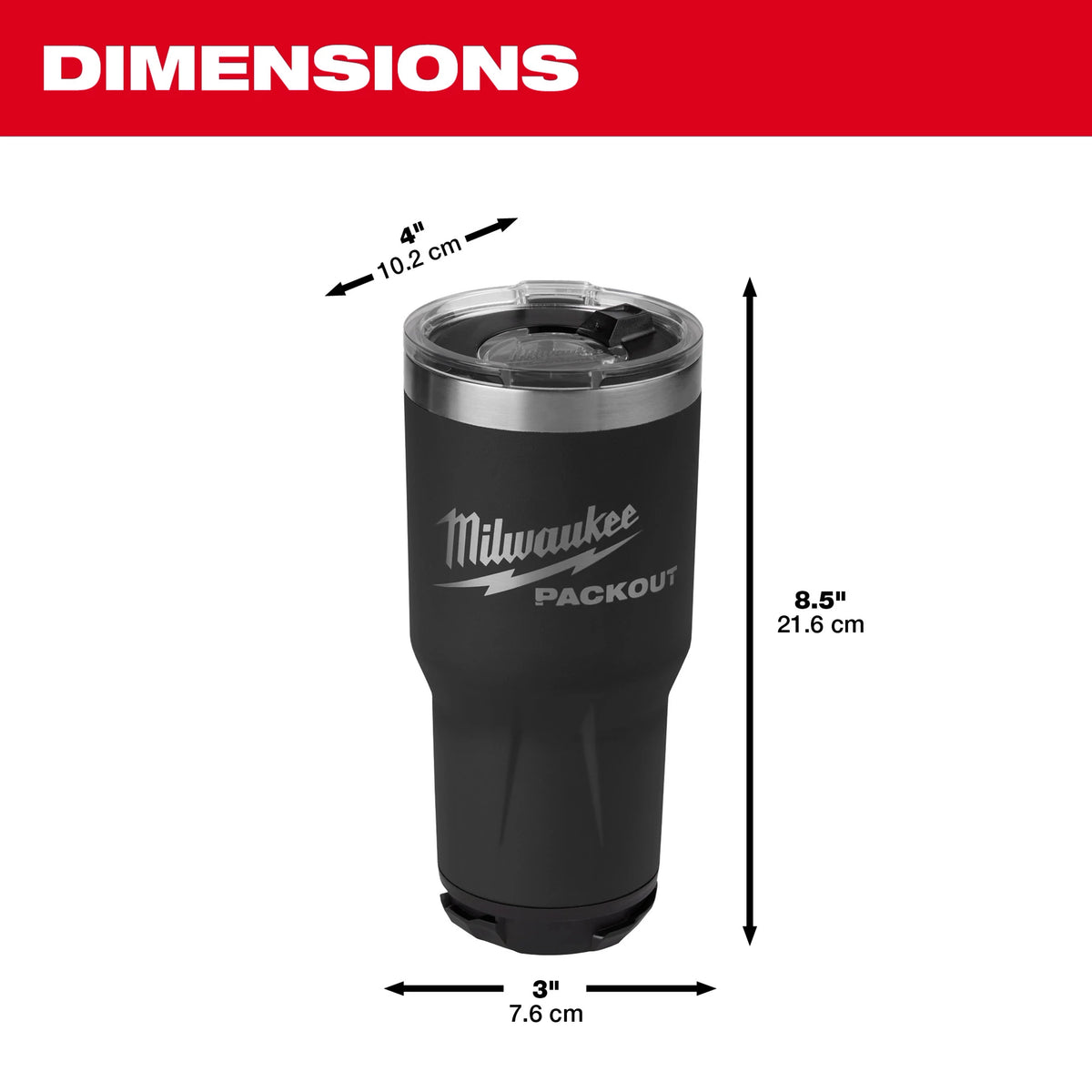 PACKOUT™ 30oz Tumbler - Black