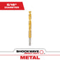 5/16" SHOCKWAVE Impact Duty™ RED HELIX™ Titanium Drill Bit
