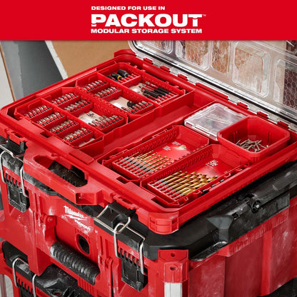 23PC SHOCKWAVE™ Impact Duty RED HELIX™ Titanium Drill Bit Set