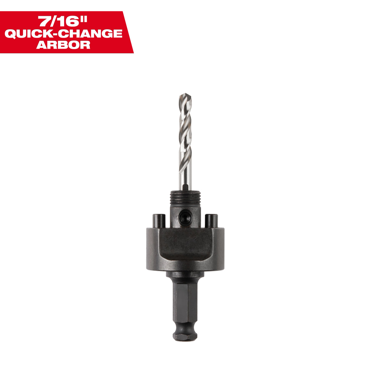 Large Thread Pull-Back Arbor, 7/16" Shank