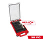 38PC Metric Tap & Die PACKOUT™ Set w/ HEX-LOK™ 2-in-1 Handle