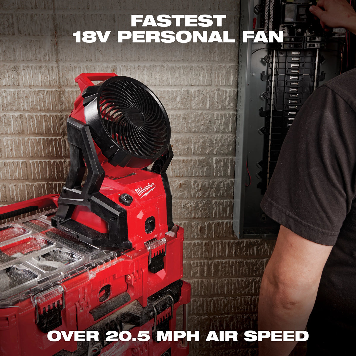M18™ Brushless Fan w/  PACKOUT™ Compatibility