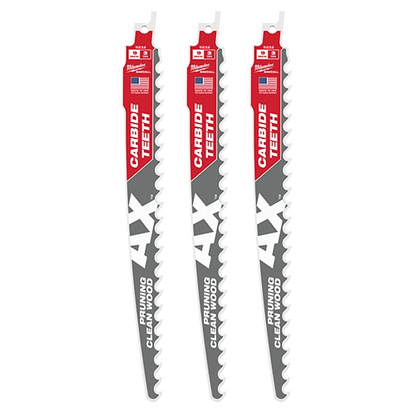 9" 3 TPI AX™ with Carbide Teeth SAWZALL® Blade for Pruning (3 PK)