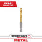 13/64" SHOCKWAVE Impact Duty™ RED HELIX™ Titanium Drill Bit